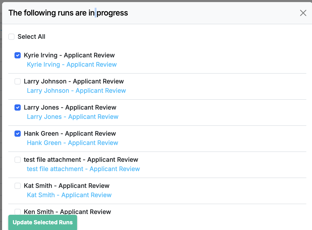 Photo of New Feature: Choose Which Runs to Update After Workflow Changes