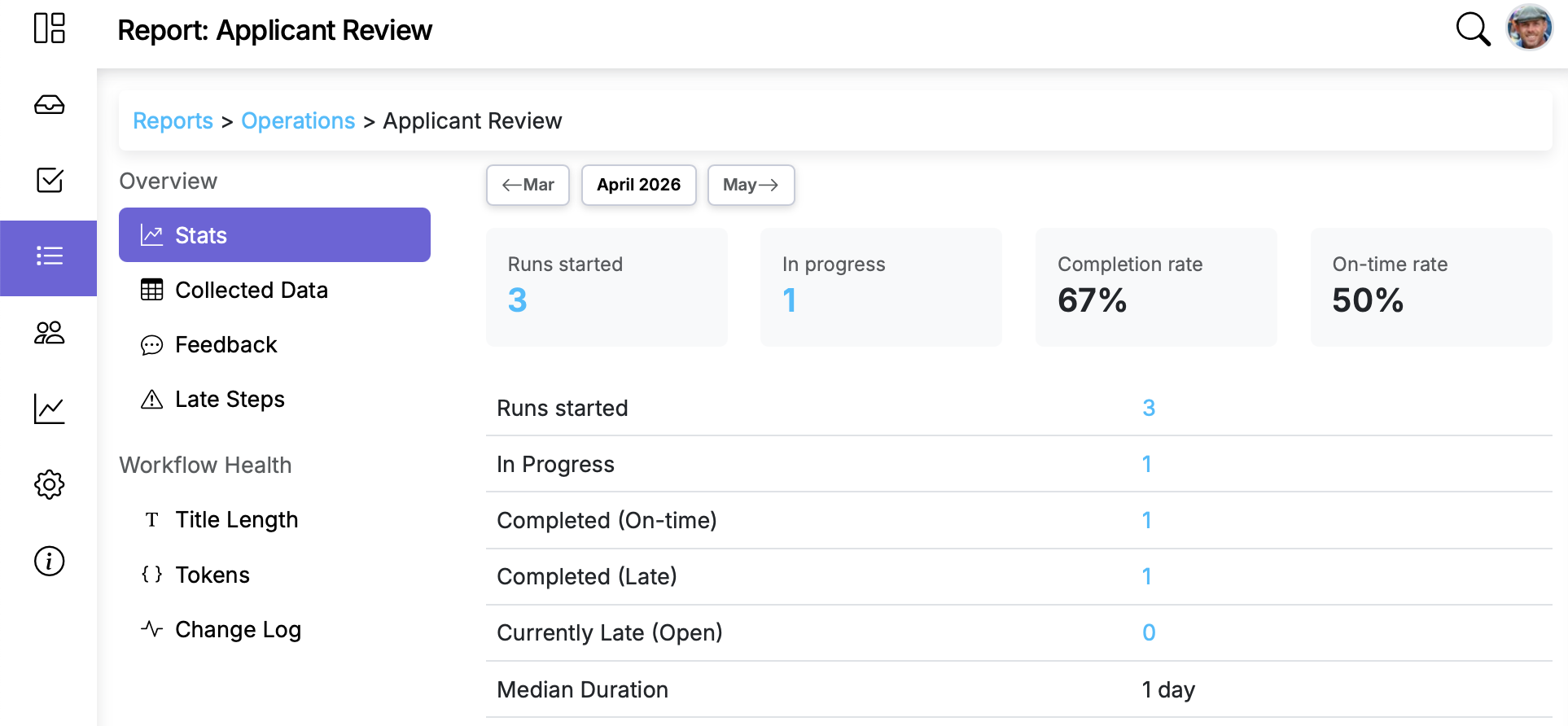 Photo of New Feature: Workflow Reporting — Late Steps, Data Export, and Health Checks