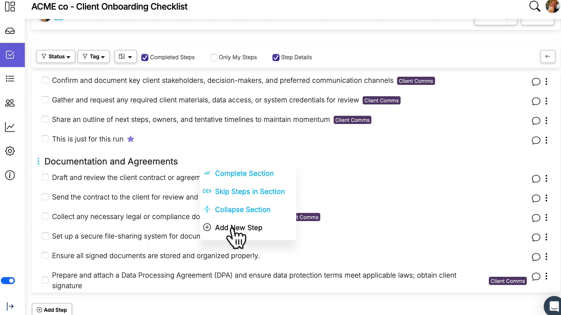 Photo of New Feature: Add Ad Hoc Steps to Workflow Runs
